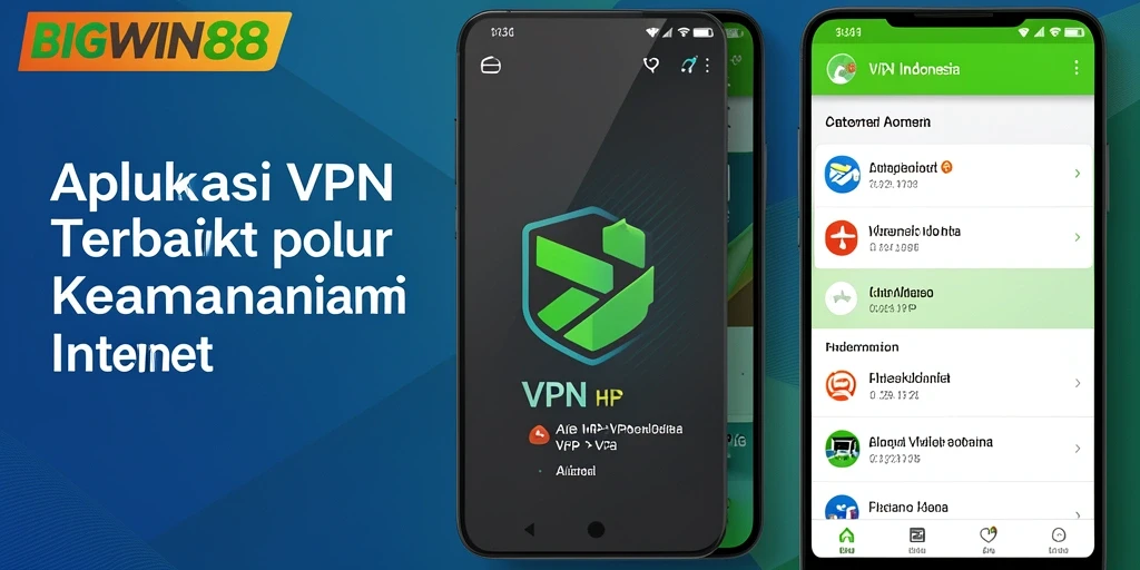 Tampilan antarmuka utama aplikasi BIGWIN88 yang sederhana dan efisien.