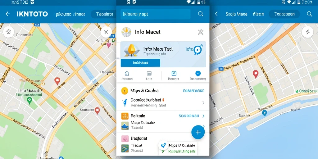 Tampilan antarmuka aplikasi Info Macet IKNTOTO yang informatif dan mudah digunakan.