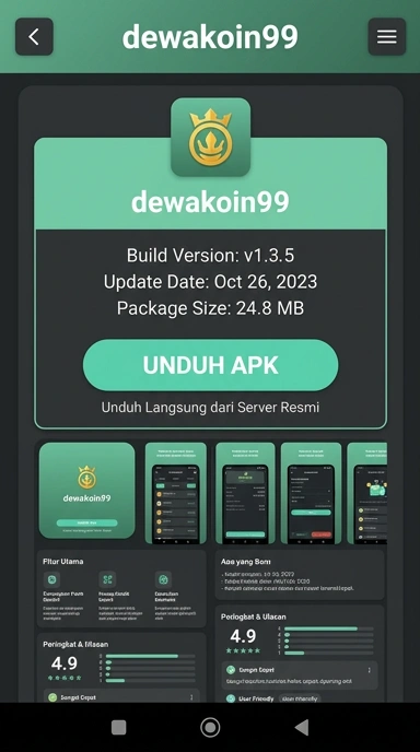 Panduan Lengkap Unduh APK dewakoin99 untuk Pengguna Android