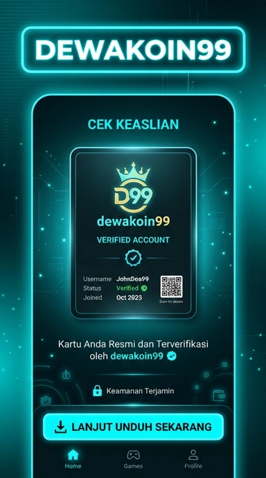 Halaman Resmi dewakoin99 untuk Pengguna Android Indonesia